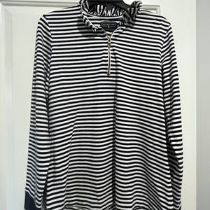 Duffyfield Lane Pull Over - Navy Stripe